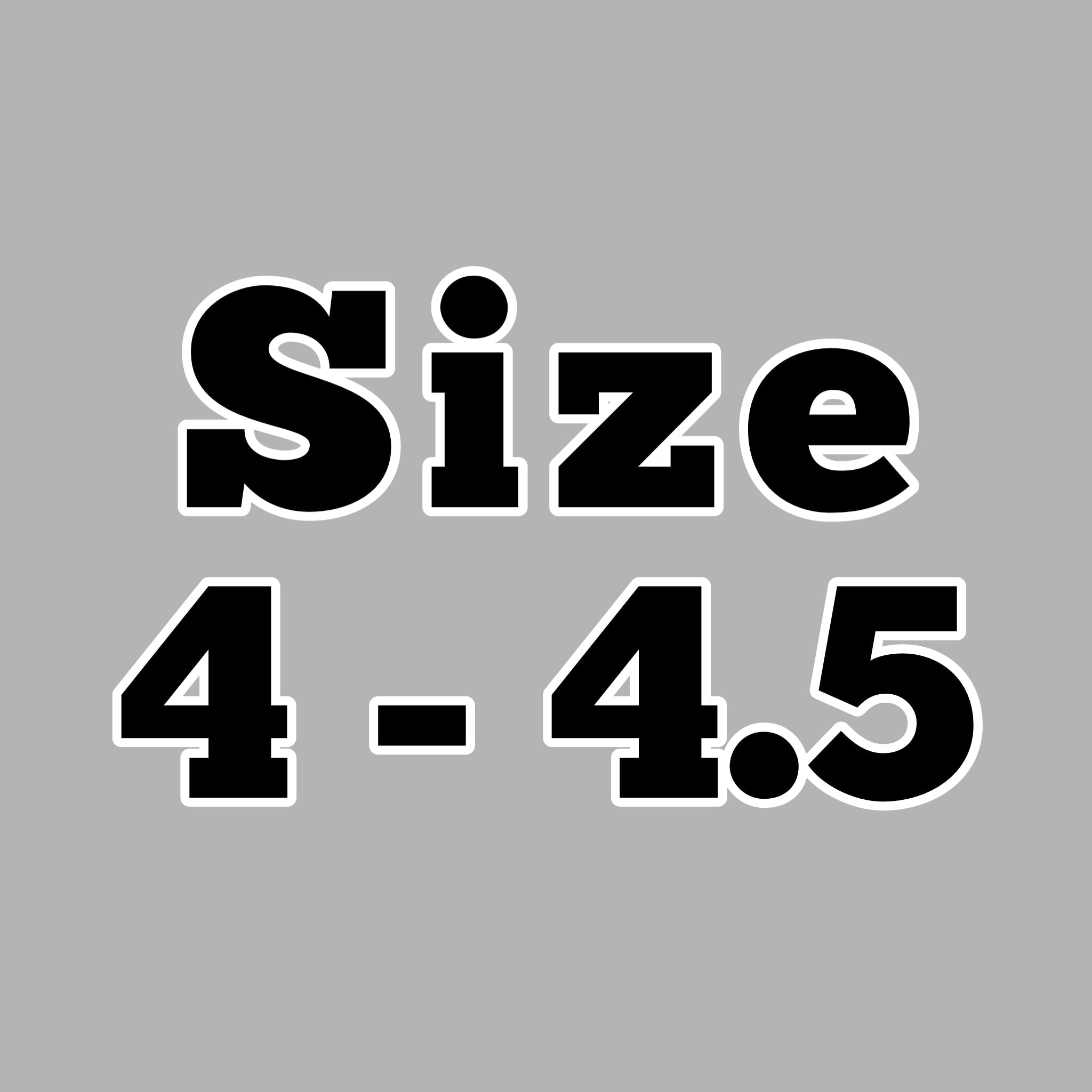 Size 4y-4.5y