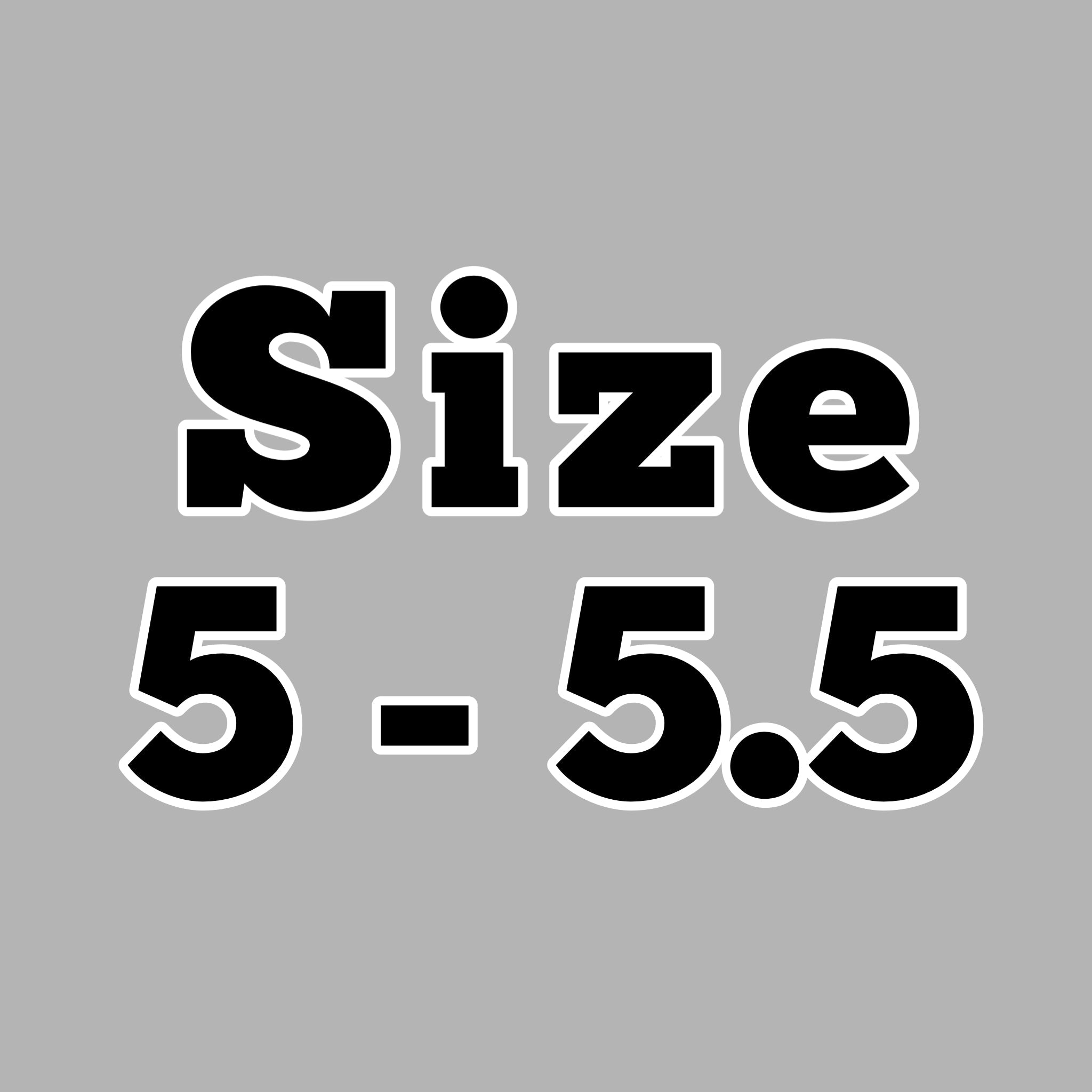 Size 5y-5.5y