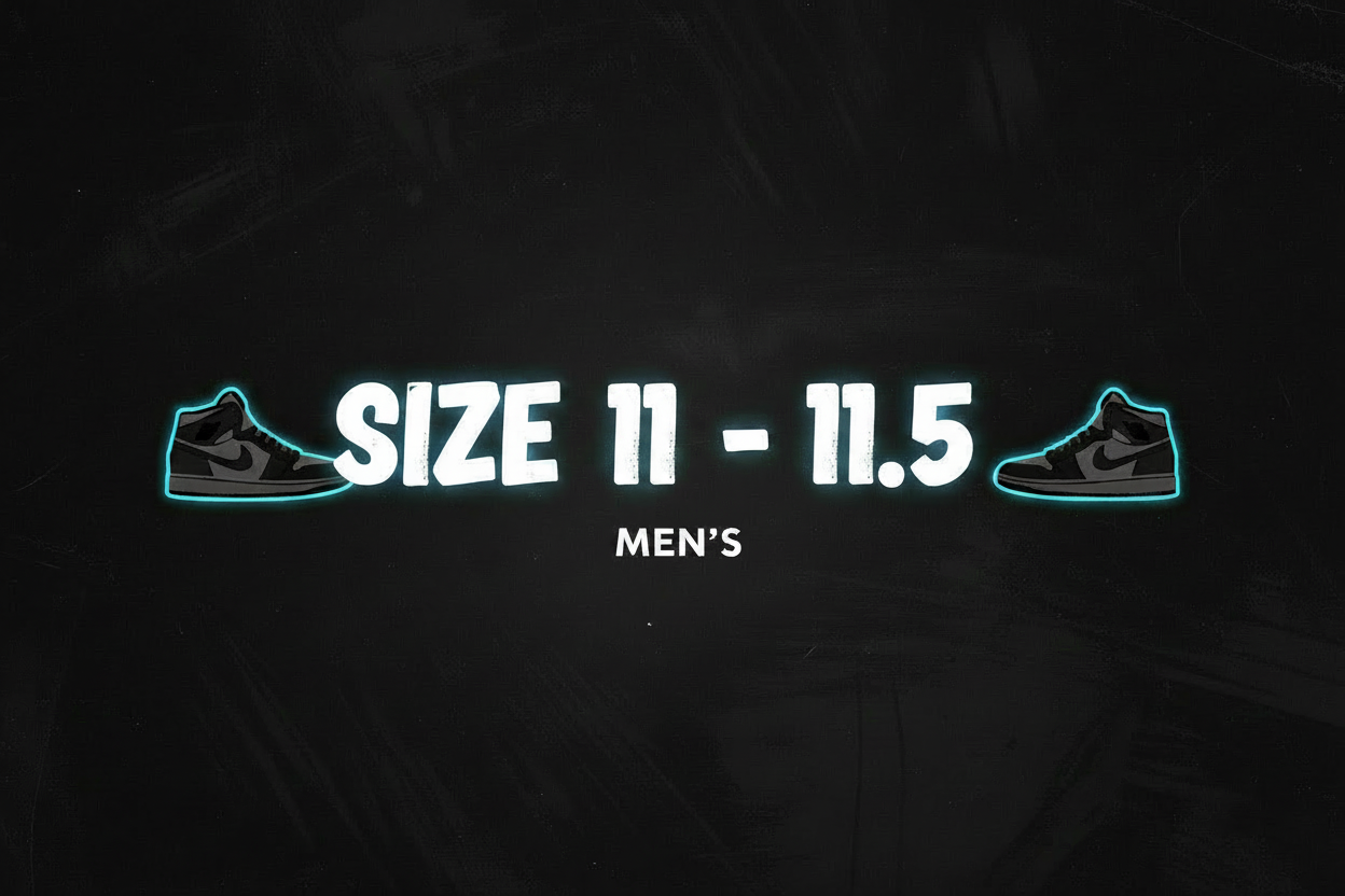 Size 11 - 11.5 Men's