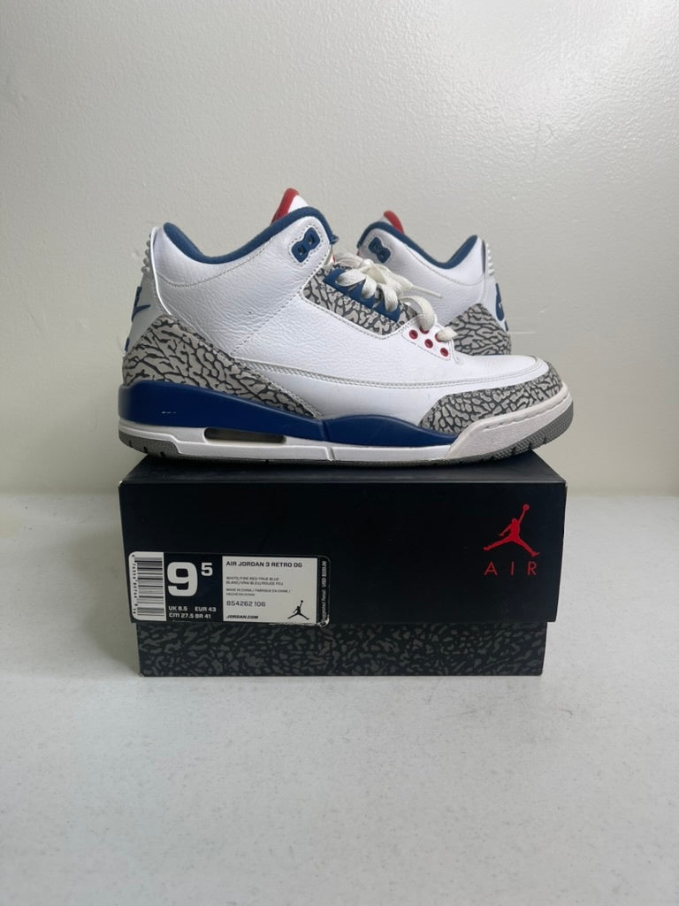 Jordan 3 Retro True Blue (2016)