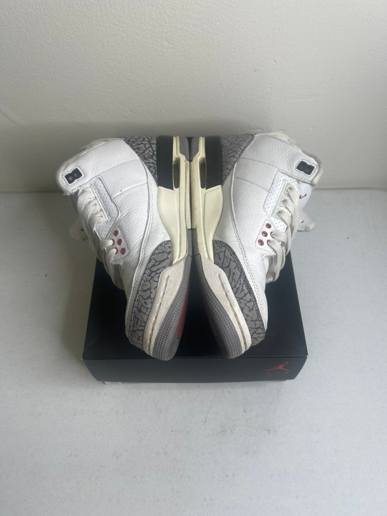 Size 7y - Jordan 3 Retro White Cement Reimagined (GS)