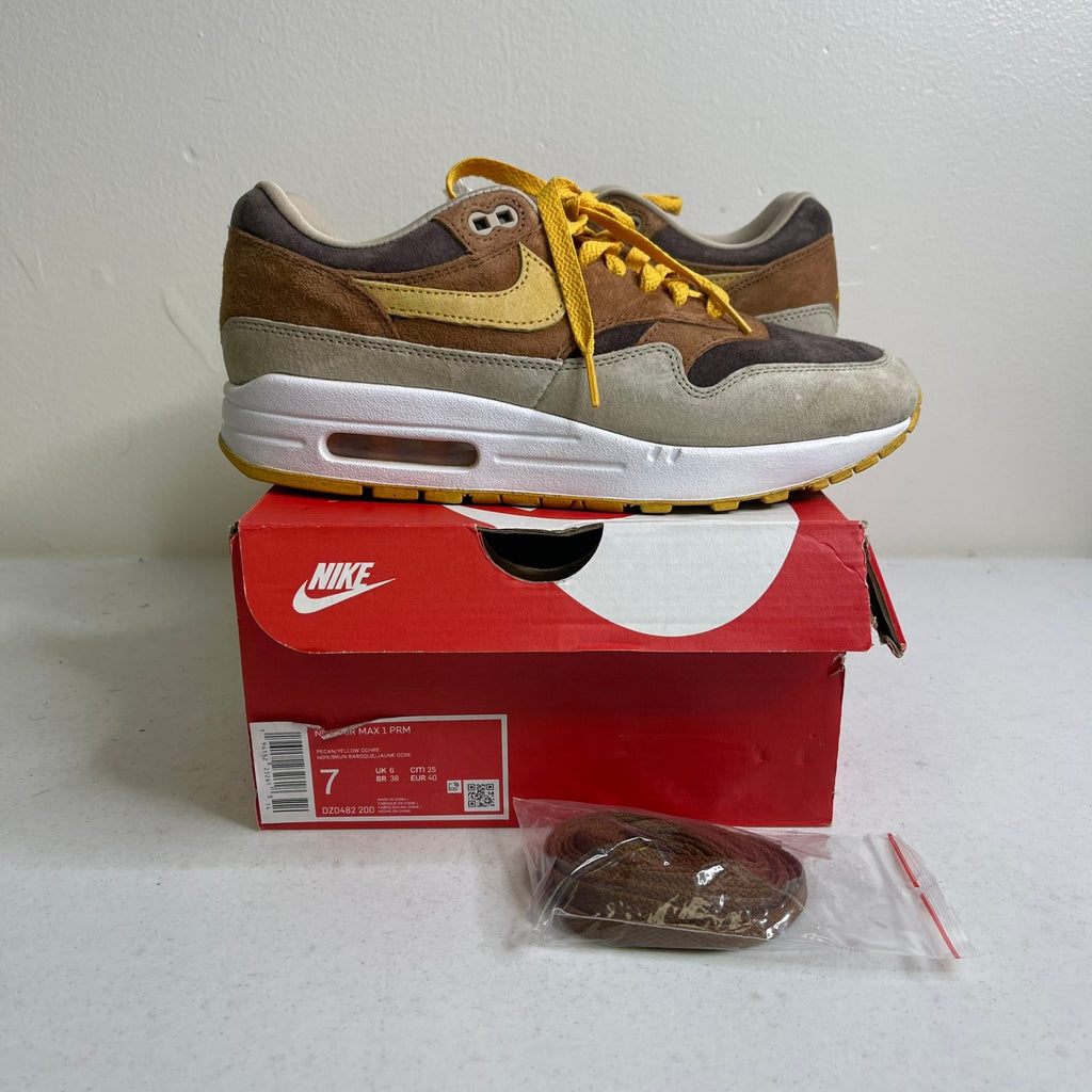 Nike Air Max 1 PRM Duck Pecan Yellow Ochre