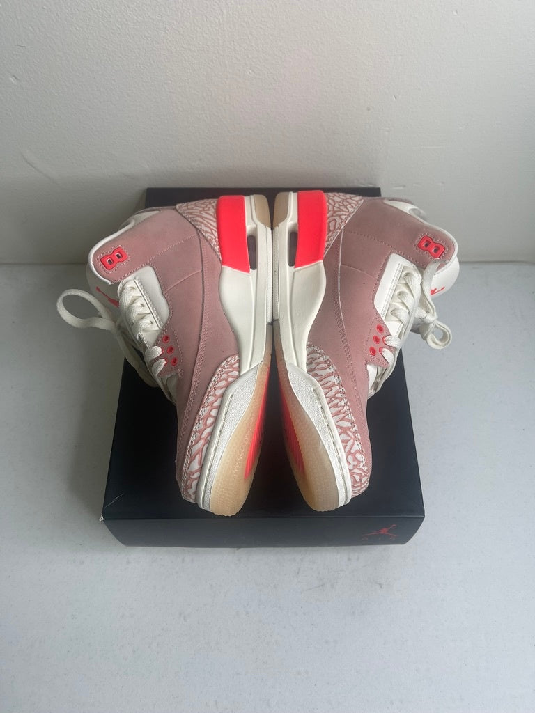 Size 10w - Jordan 3 Retro Rust Pink (Women's)