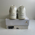 Size 11.5w - Jordan 4 Retro Metallic Gold (Women's)