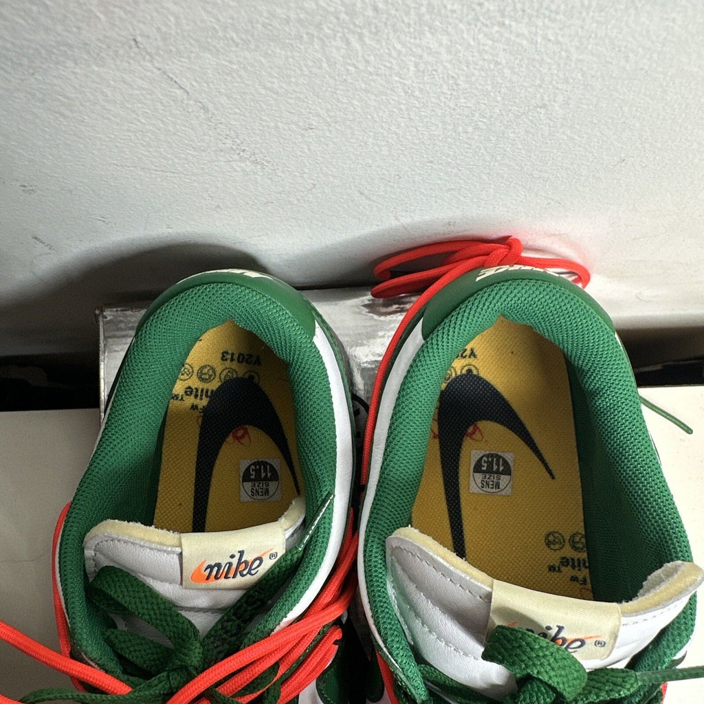 Size 11.5 - Nike Dunk Low Off-White Pine Green