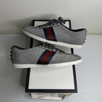 Gucci Glitter Web studded Sneaker