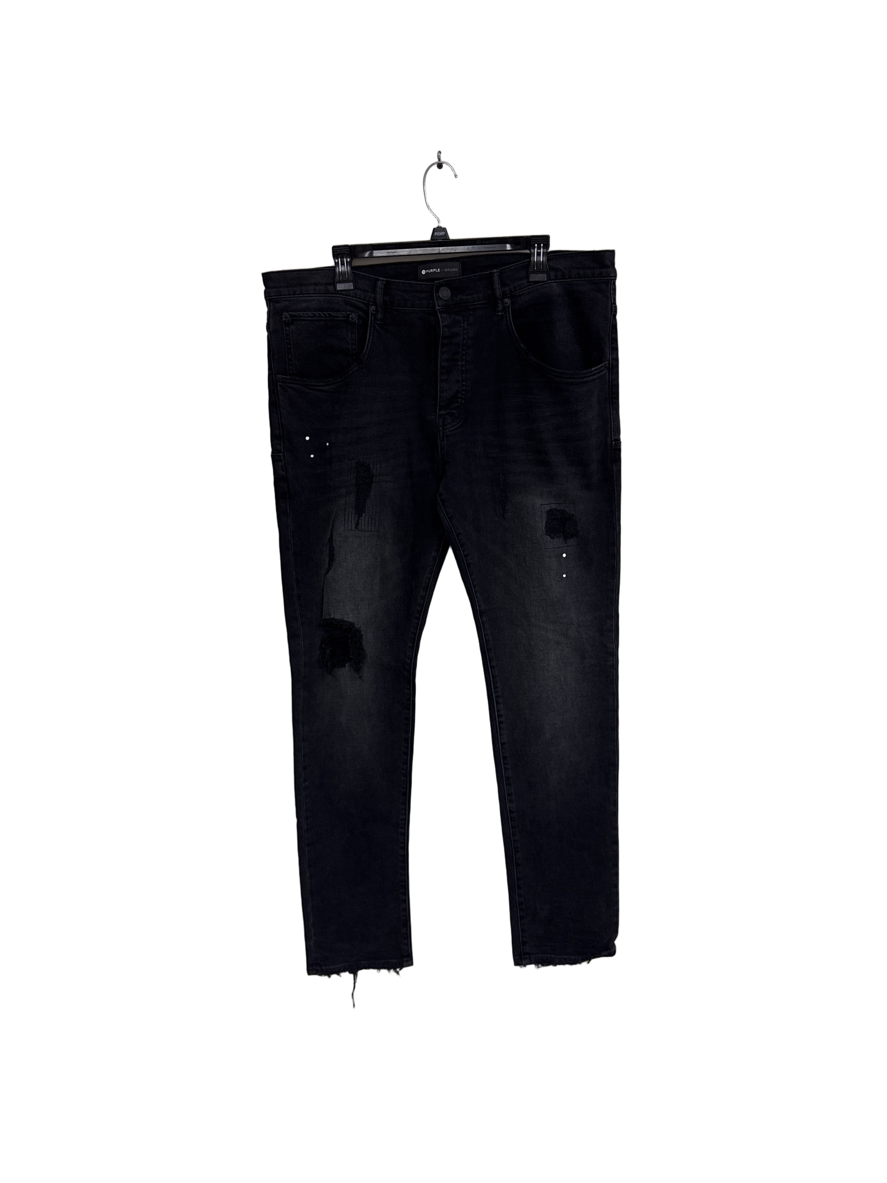 Purple Brand Black Jeans