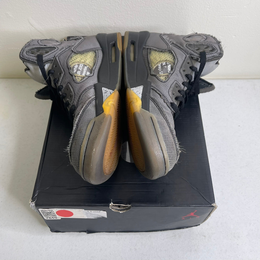 Size 8.5 - Jordan 5 Retro Off-White Muslin