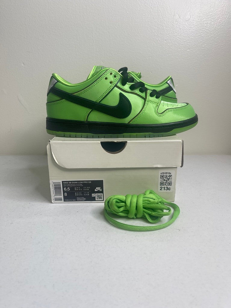 Nike SB Dunk Low The Powerpuff Girls Buttercup