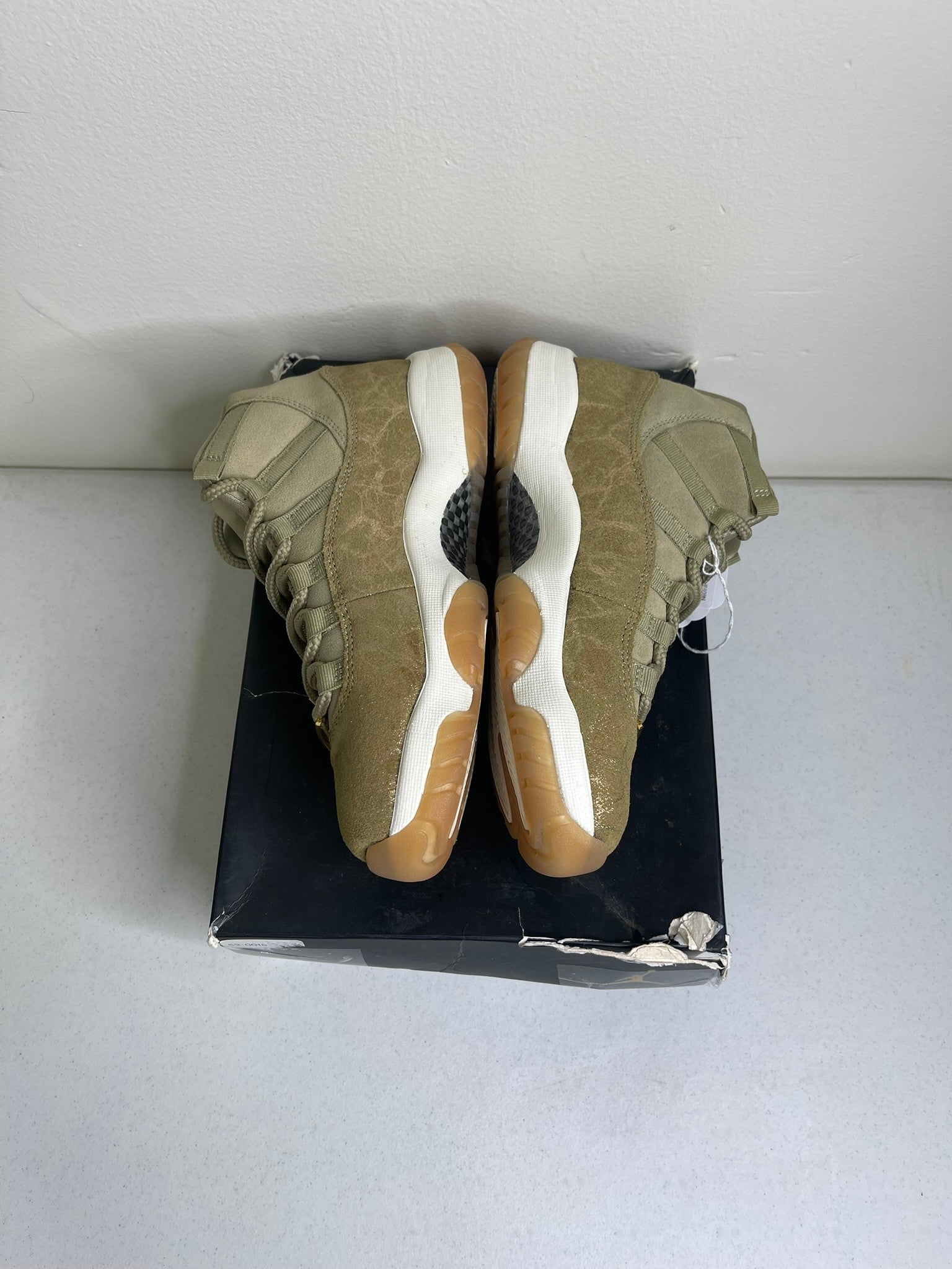 Size 7.5w - Jordan 11 Retro Neutral Olive