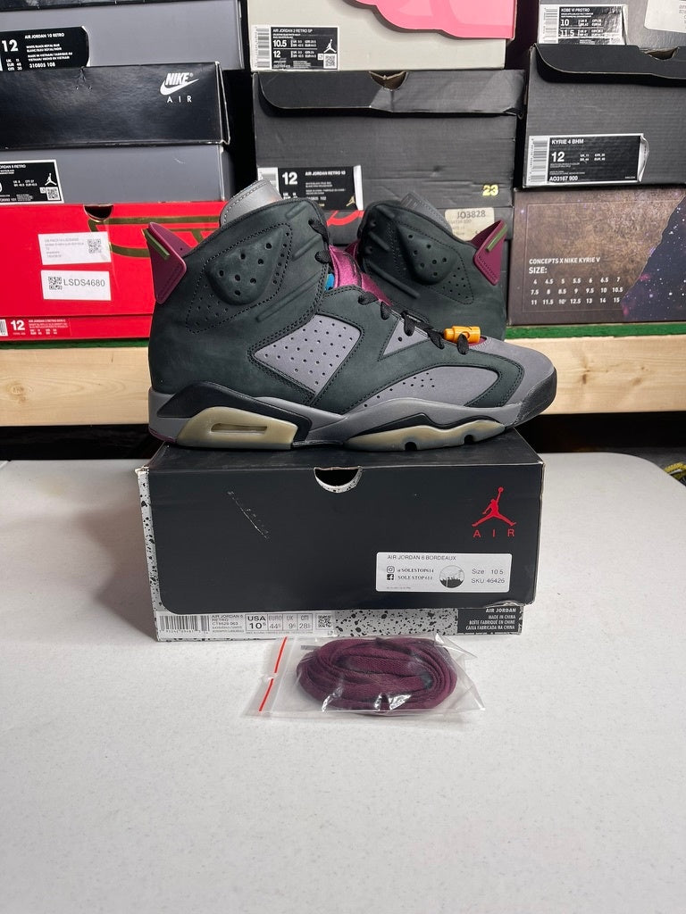 Size 10.5 - Jordan 6 Retro Bordeaux