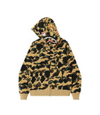 Bape Camo Shark Hoodie Yellow
