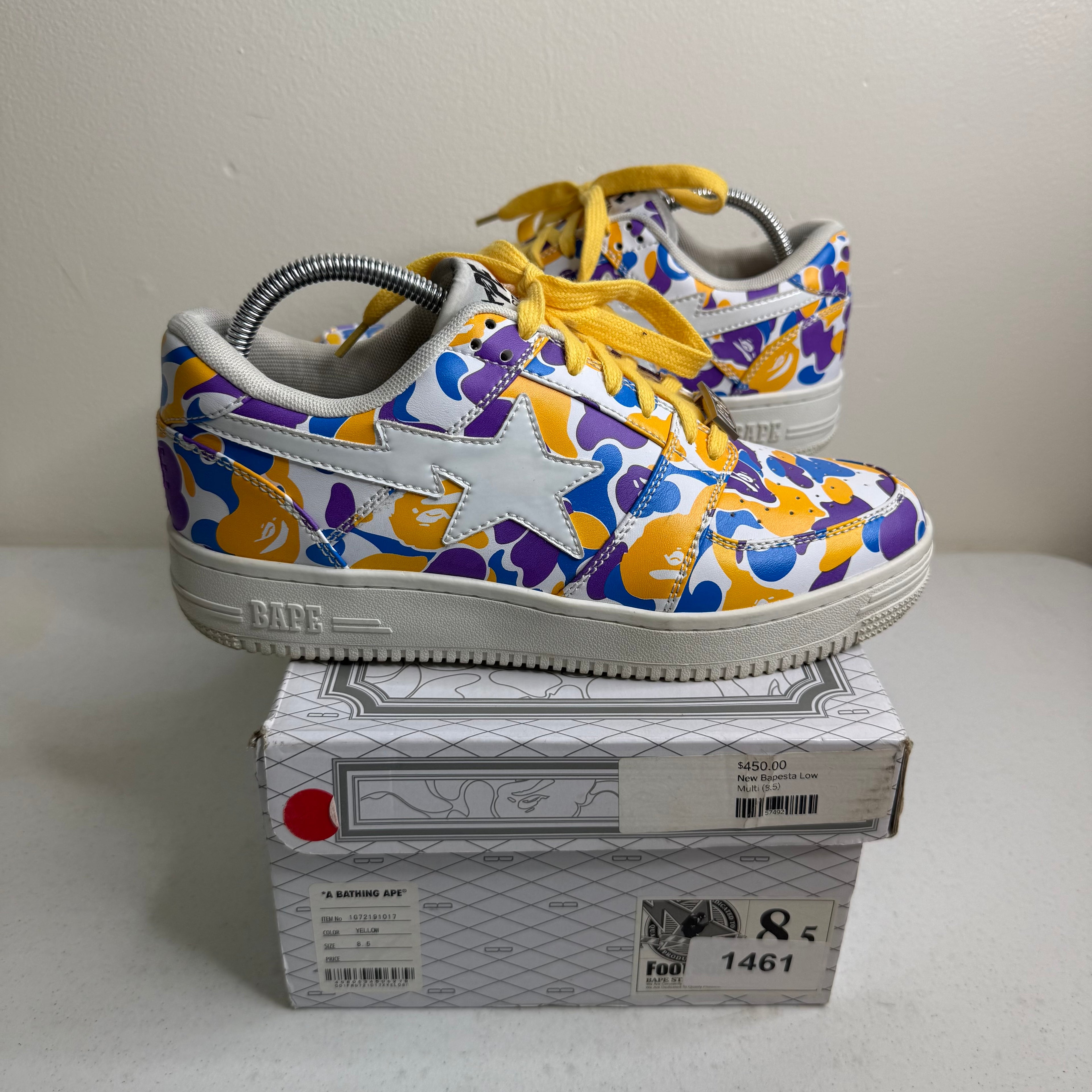 Bape Bapesta LA Camo Exclusive