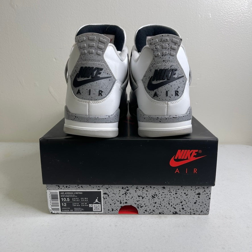 Size 10.5 - Jordan 4 Retro White Cement (2025)