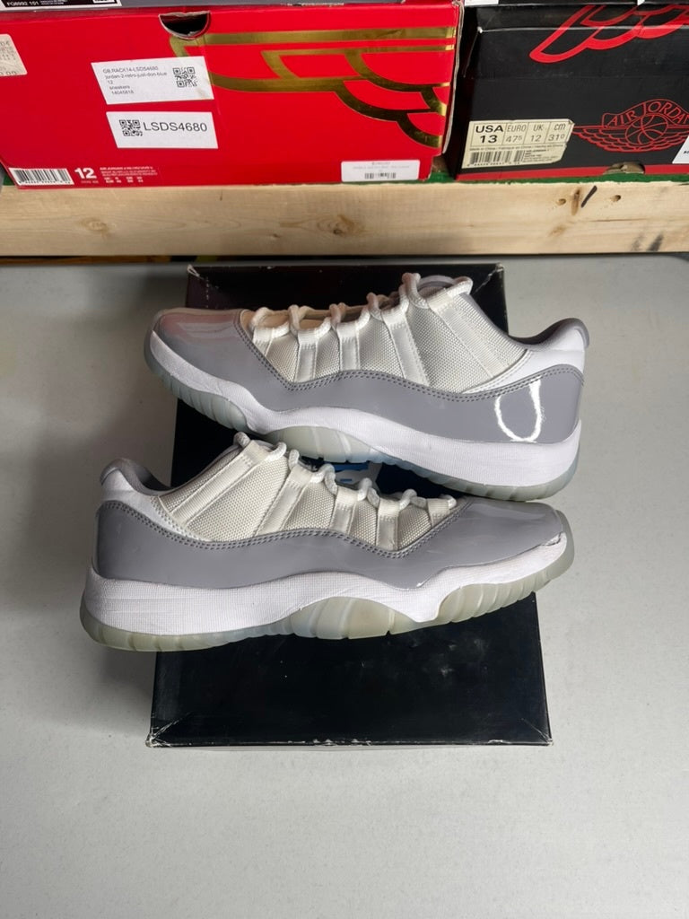 Jordan 11 Retro Low Cement Grey