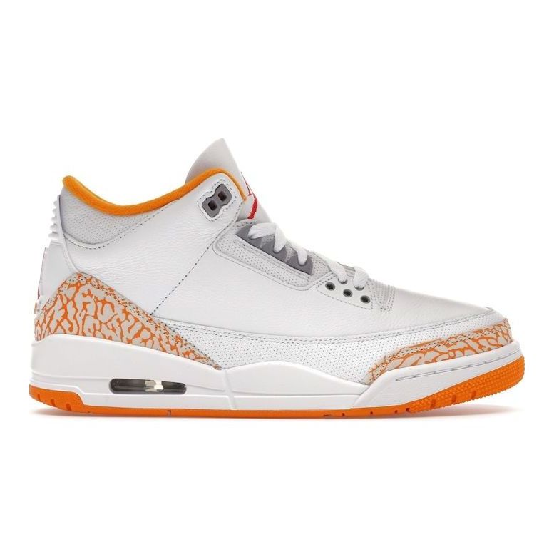 Size 7w - Jordan 3 Retro Orange Citrus (Women's)