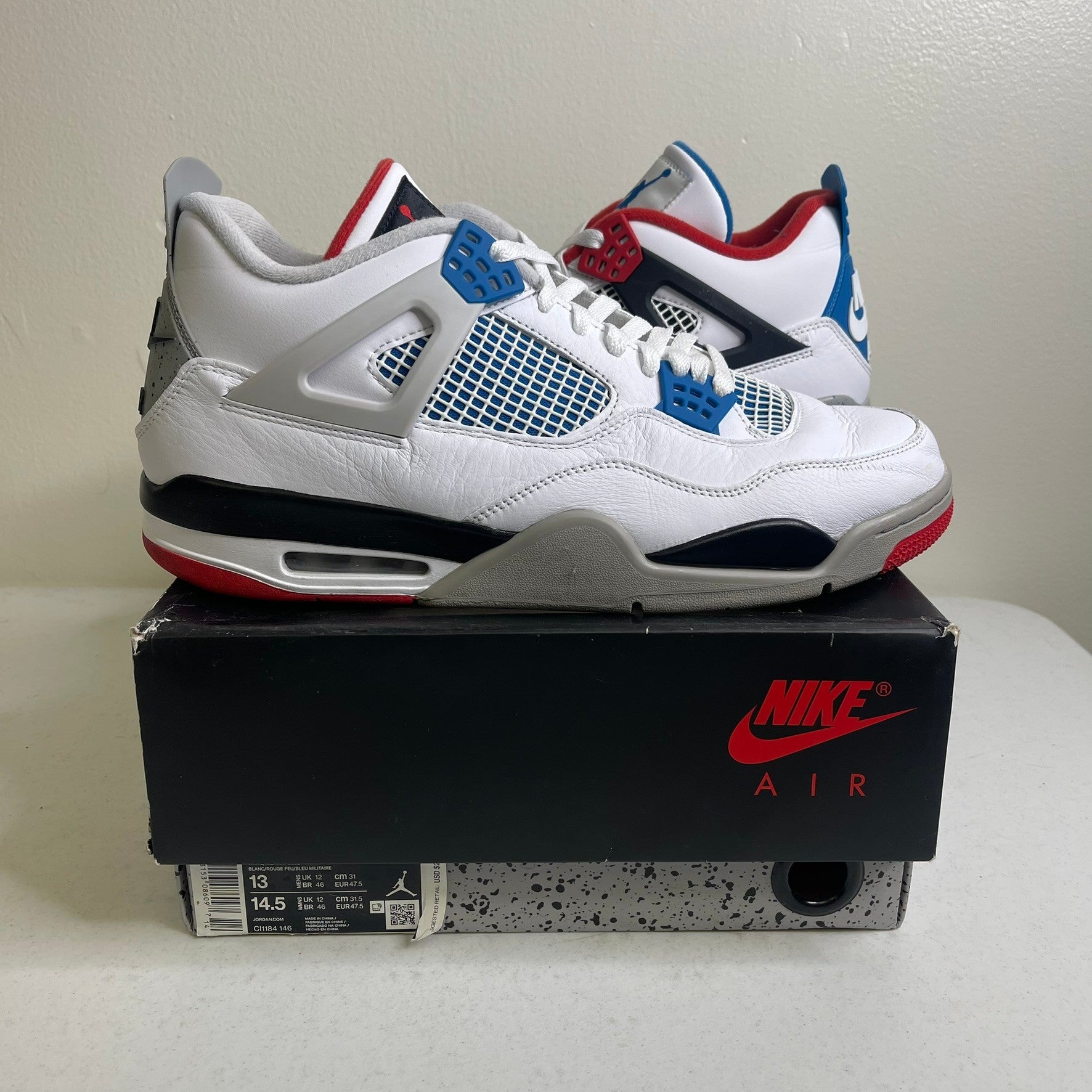 Jordan 4 Retro What The