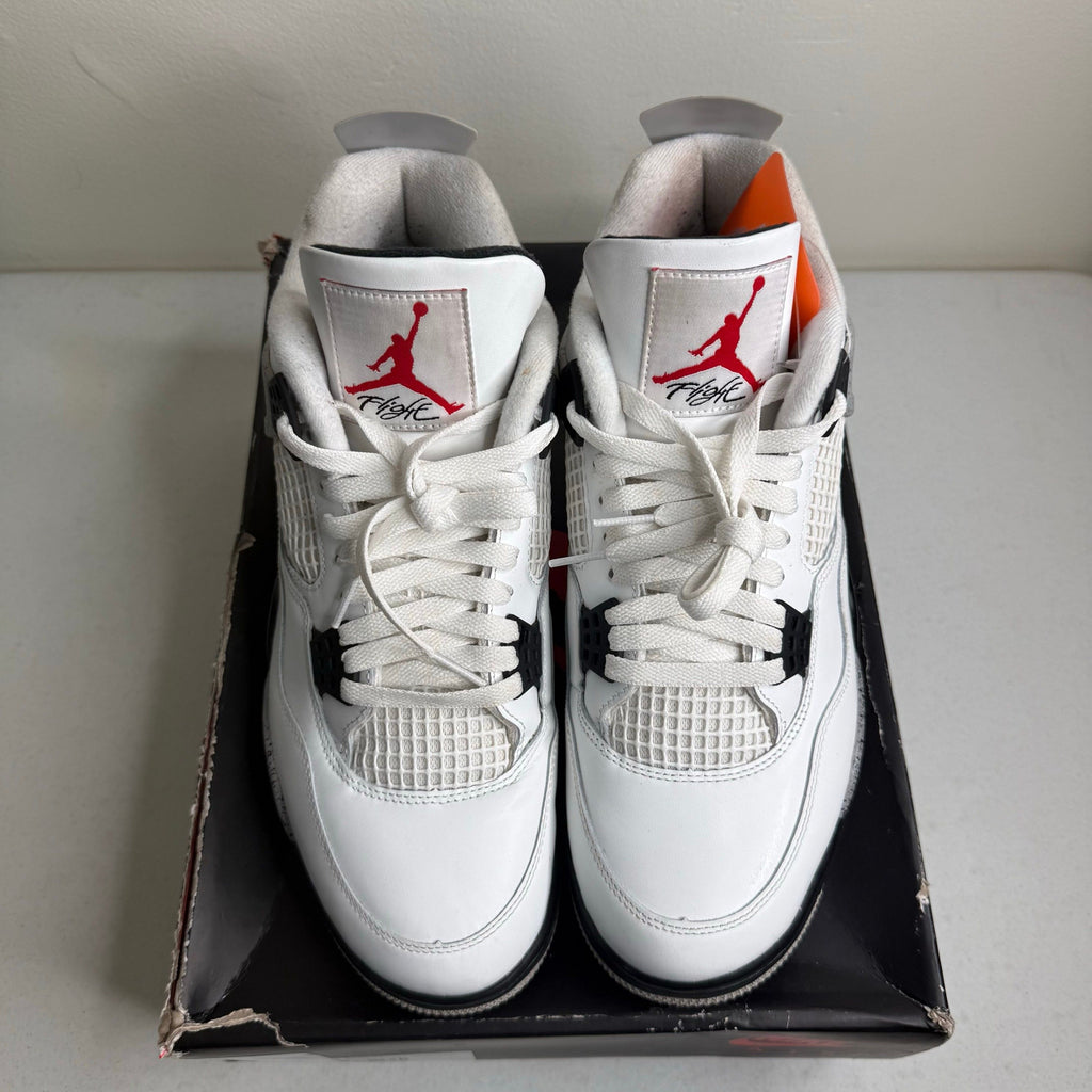 Size 11.5 - Jordan 4 Retro White Cement (2025)