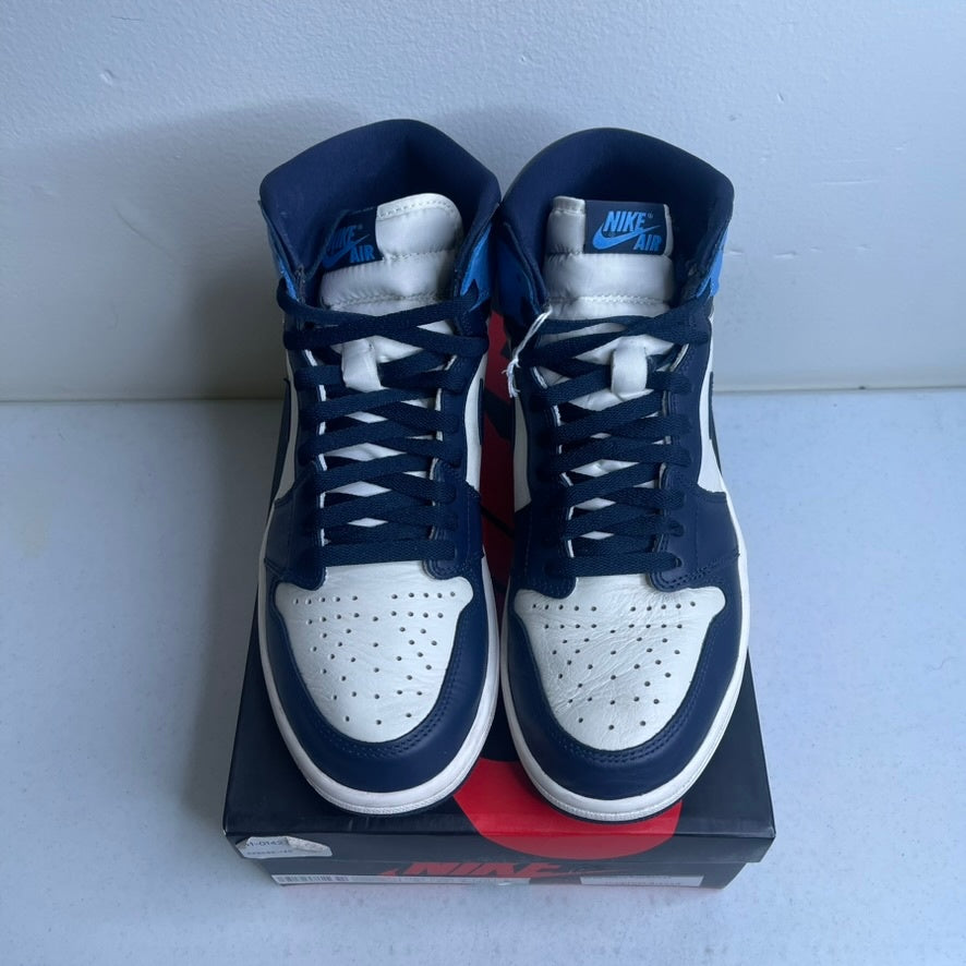 Size 9.5 - Jordan 1 Retro High Obsidian