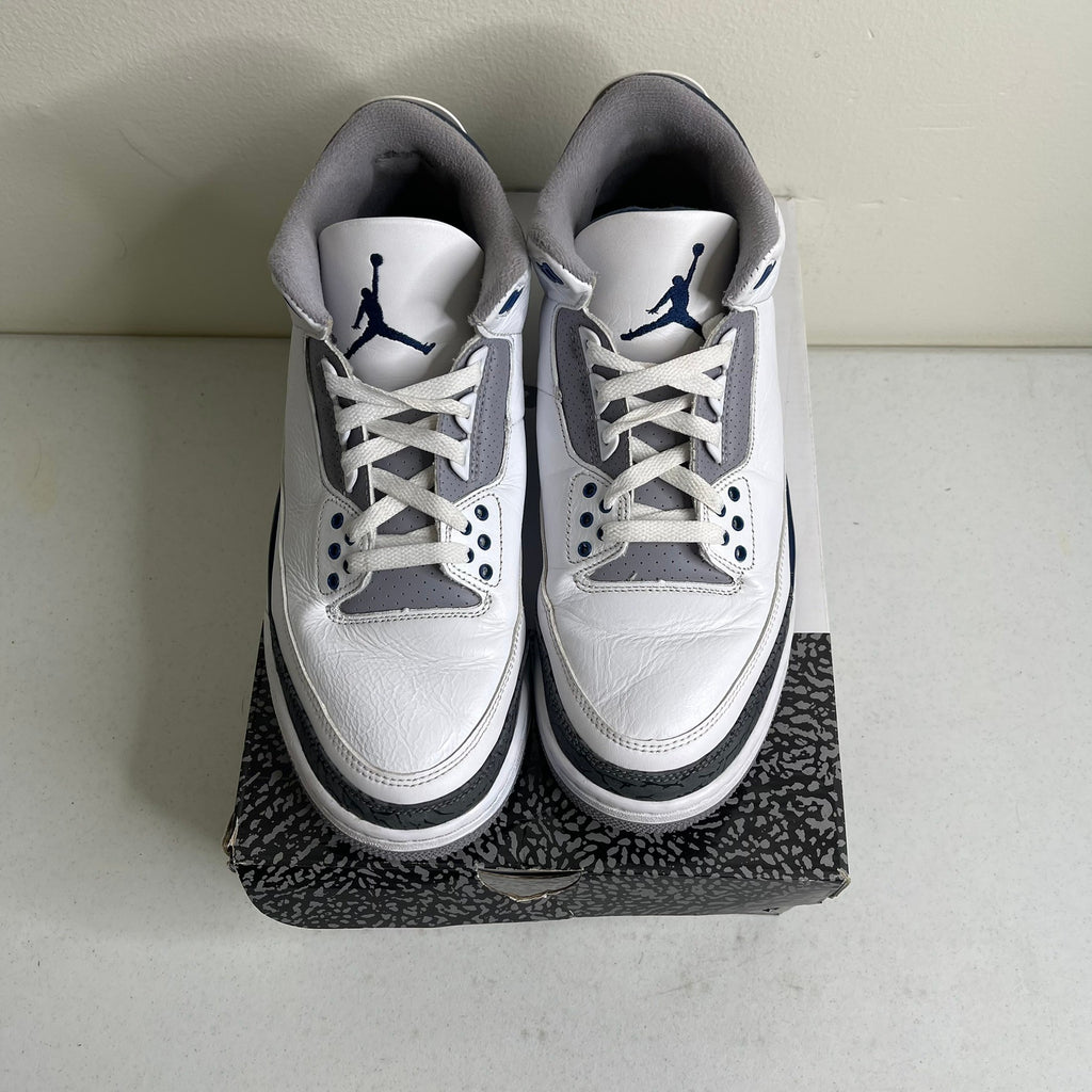 Size 10 - Jordan 3 Retro Midnight Navy