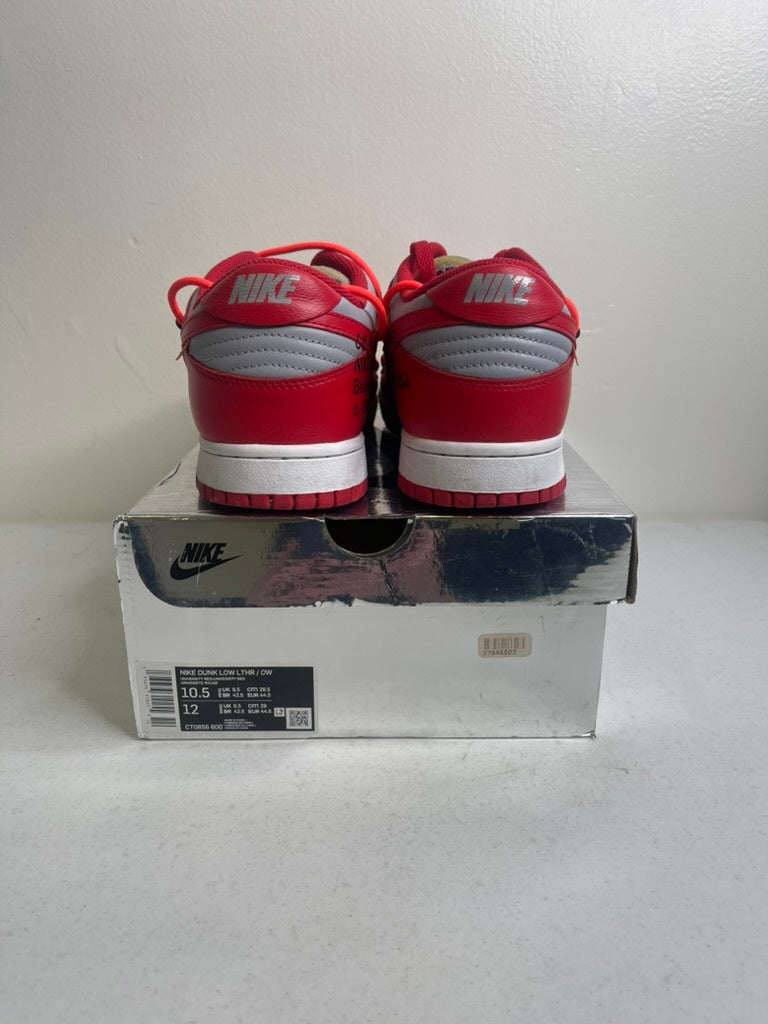 Nike Dunk Low Off-White University Red