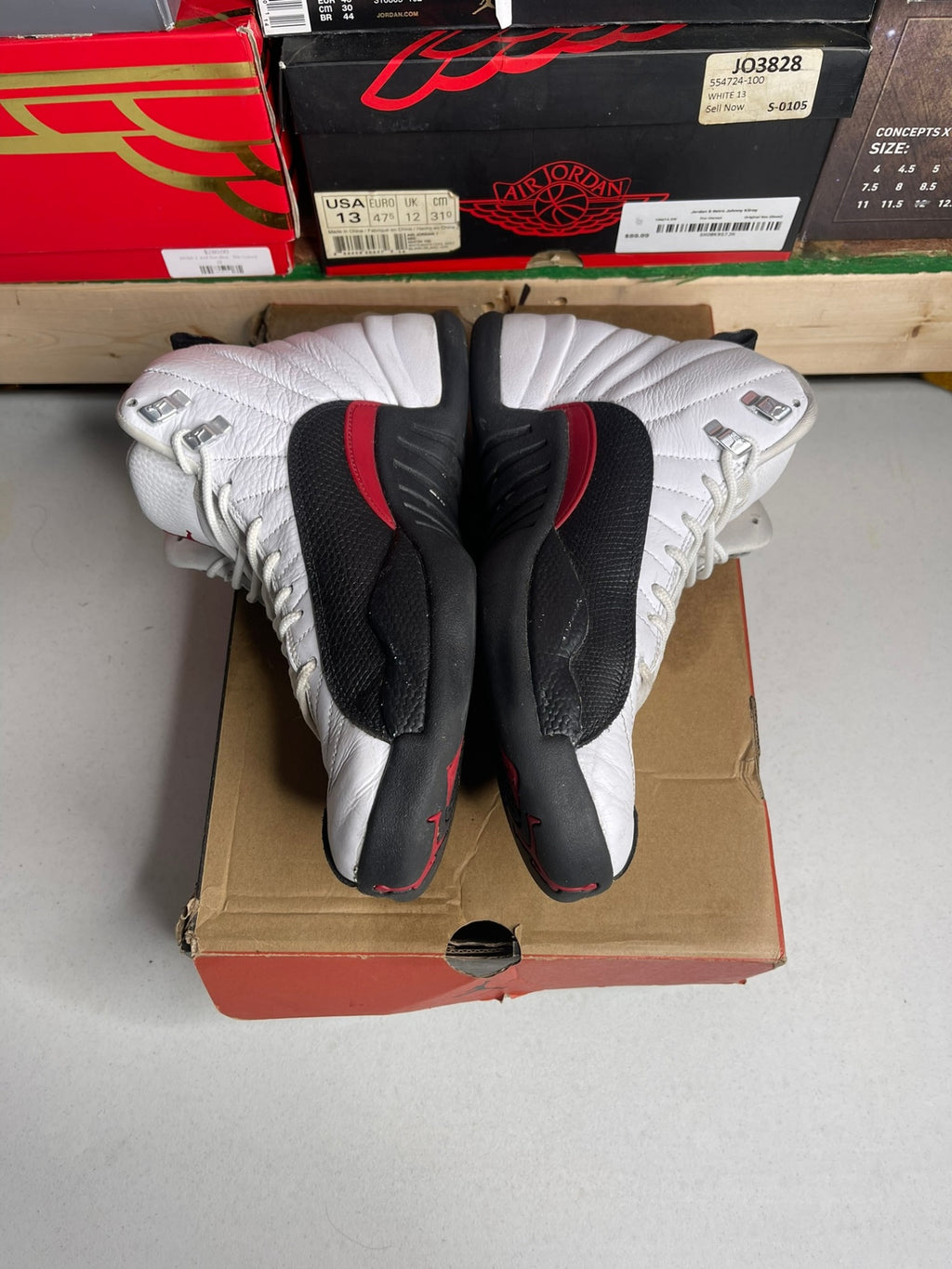 Jordan 12 Retro Taxi Flip