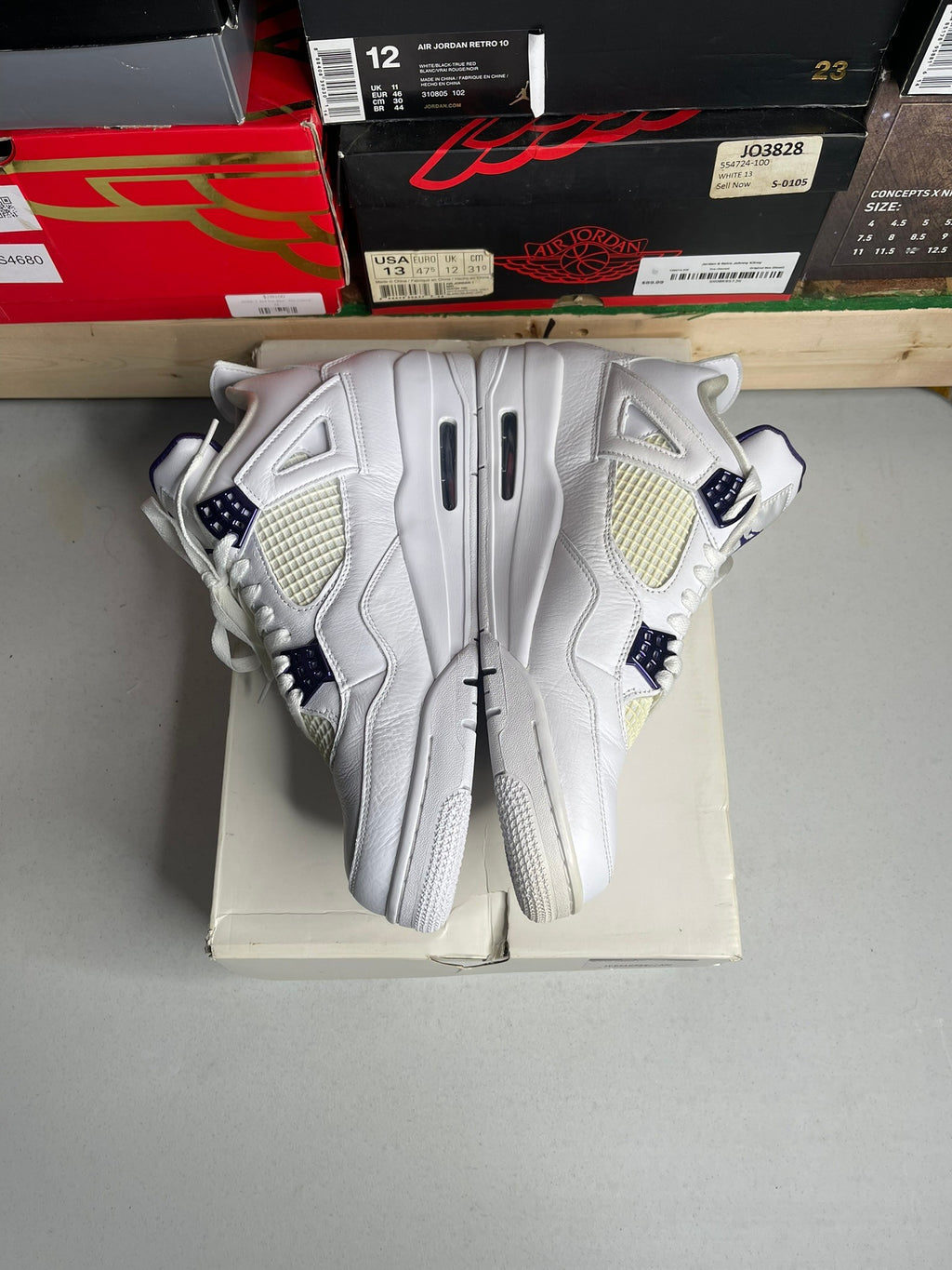 Jordan 4 Retro Metallic Purple