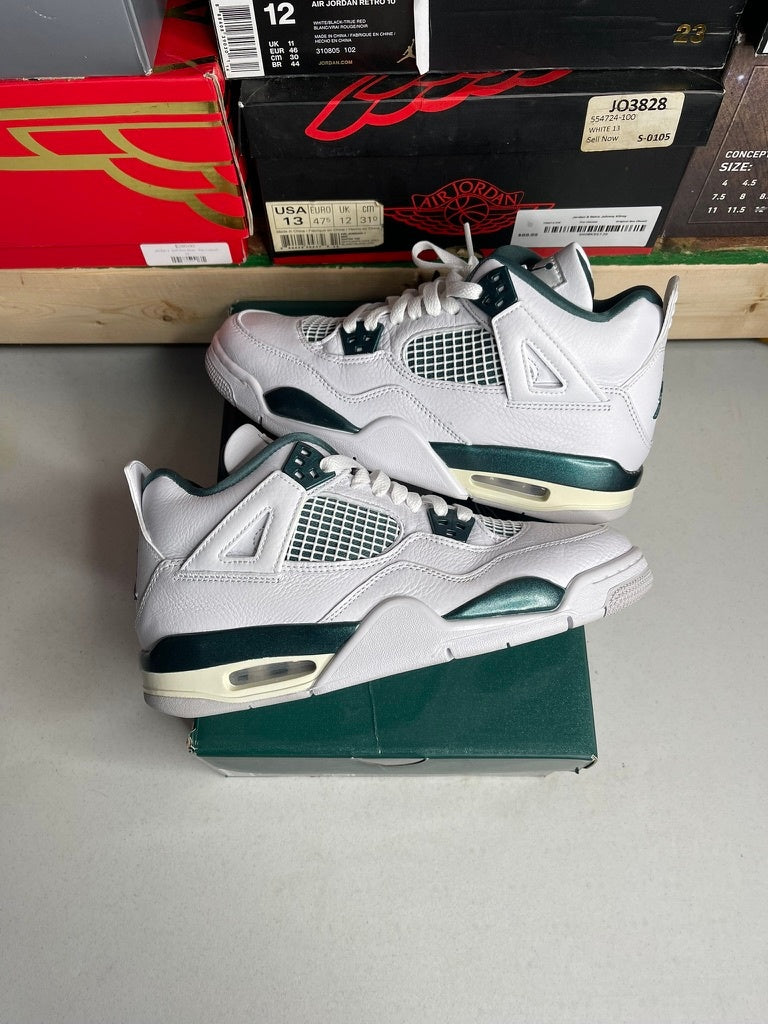 Size 7y - Jordan 4 Retro Oxidized Green (GS)