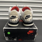 Size 9 - Jordan 3 Retro White Cement Reimagined