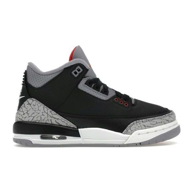 Size 7y - Jordan 3 Retro Black Cement (2024) (GS)