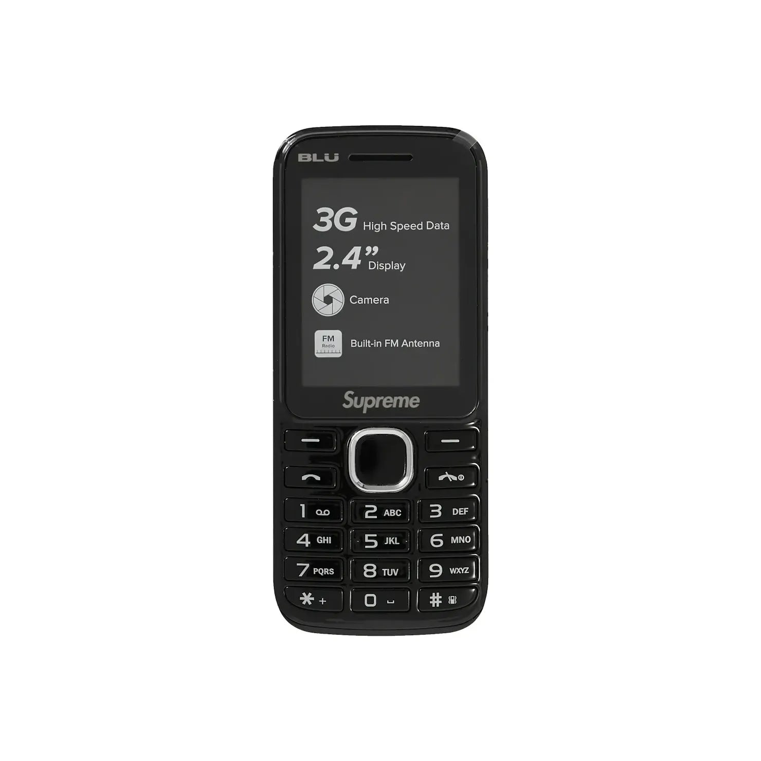 Supreme BLU Burner Phone Black
