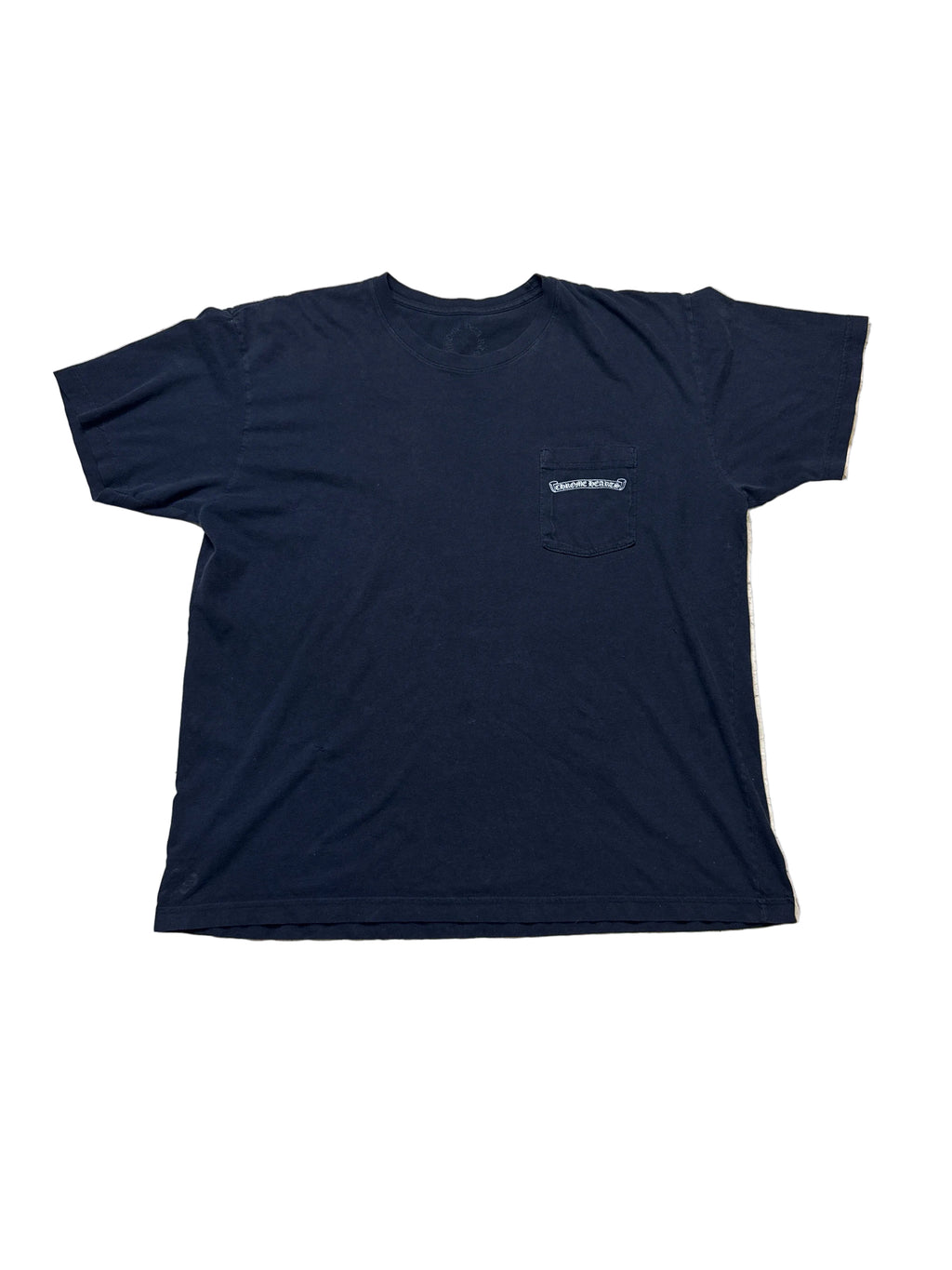 Size XXL - Chrome Hearts Scroll Logo Pocket Tee