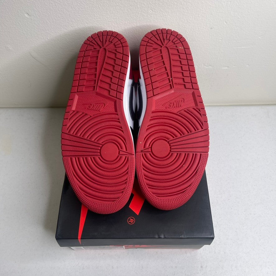 Size 8 - Jordan 1 Retro Low OG Black Toe (2023)