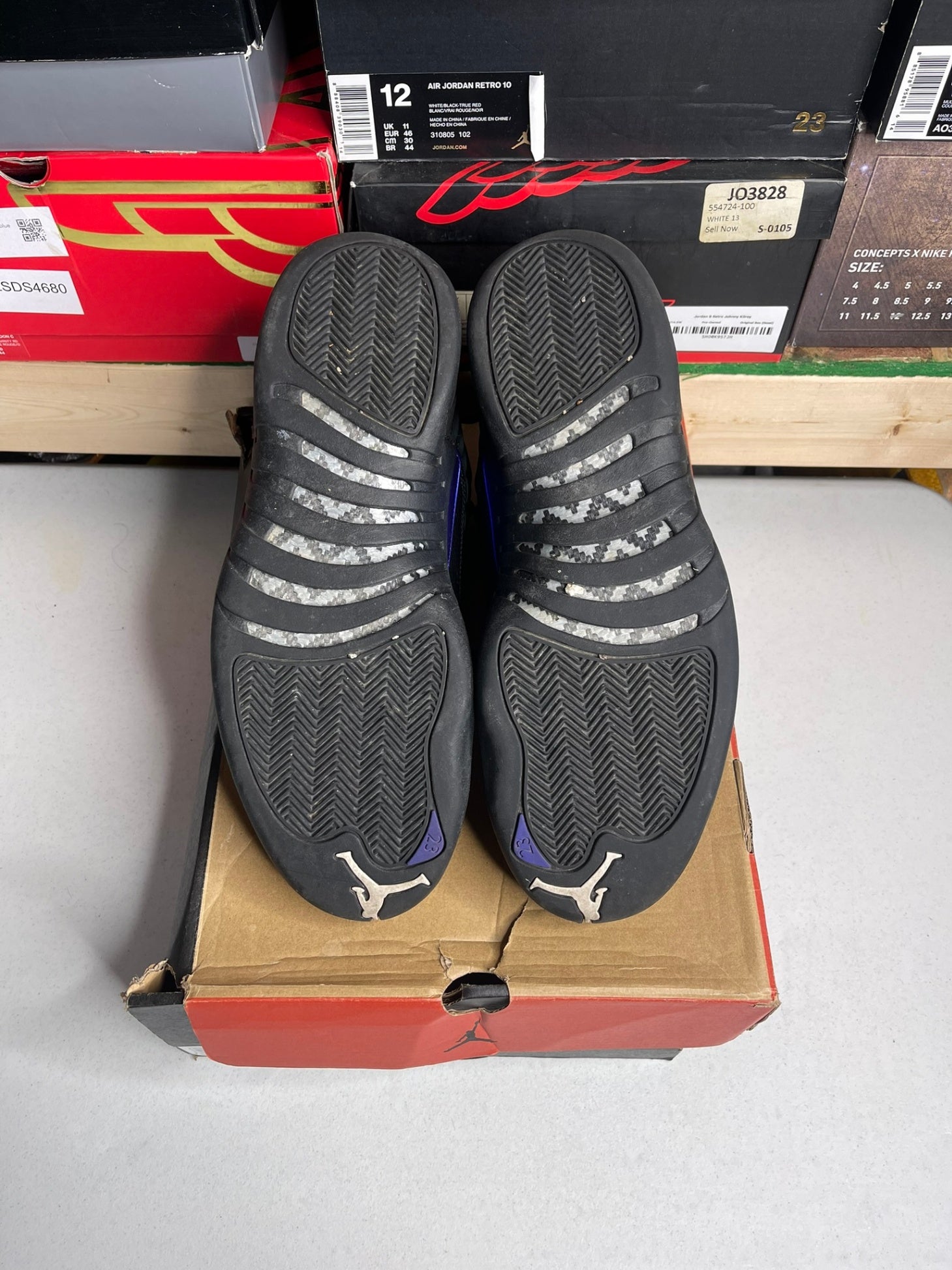 Jordan 12 Retro Black Dark Concord