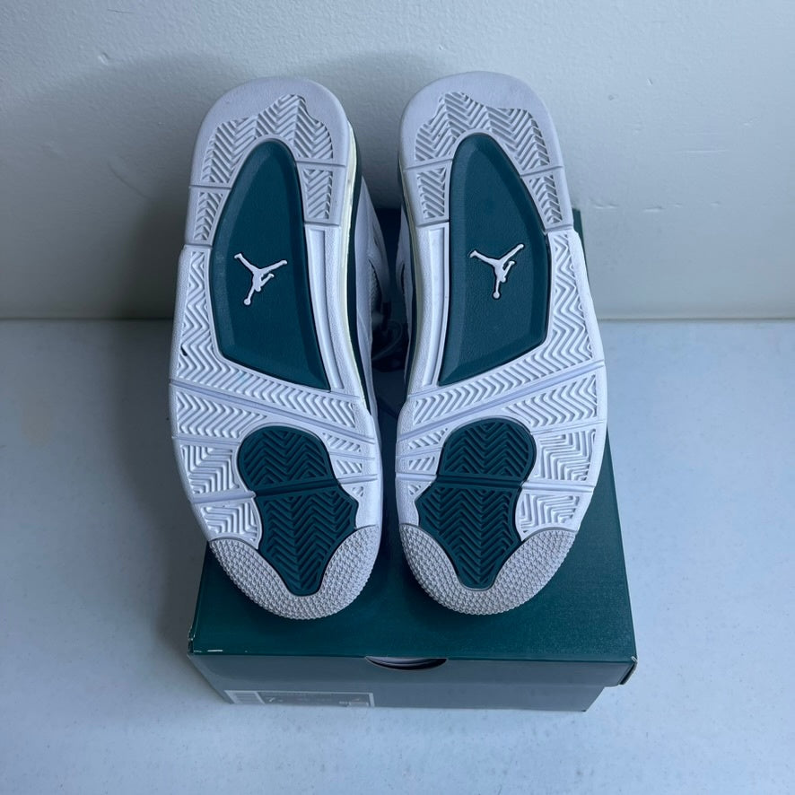 Size 7y - Jordan 4 Retro Oxidized Green (GS)