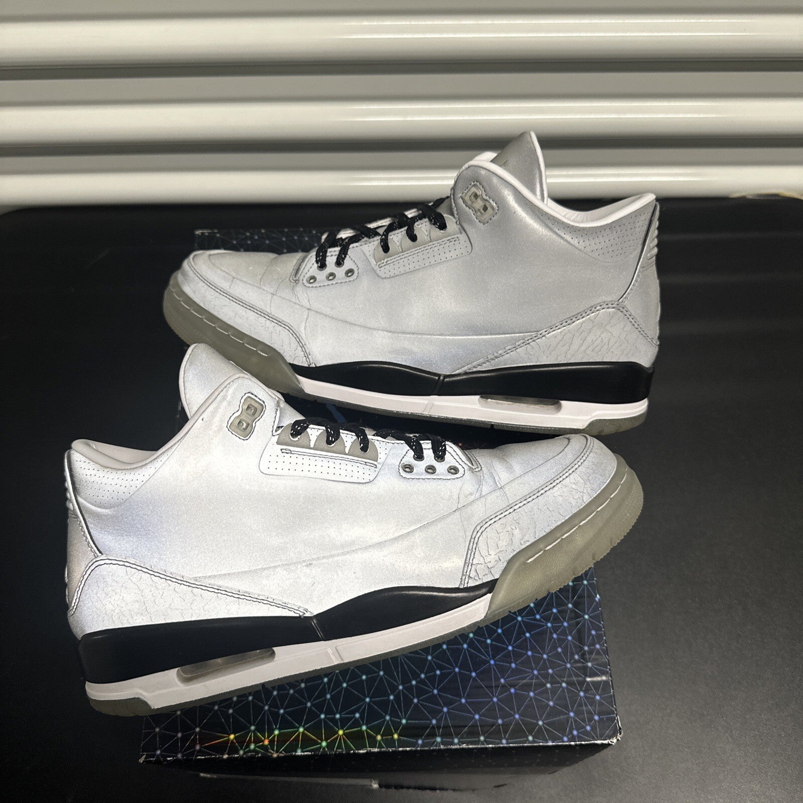 Air Jordan 3 5Lab3 Reflective Silver