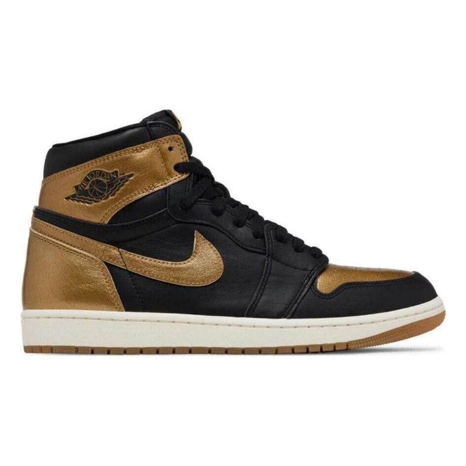 Size 11 - Jordan 1 Retro High OG Black Metallic Gold