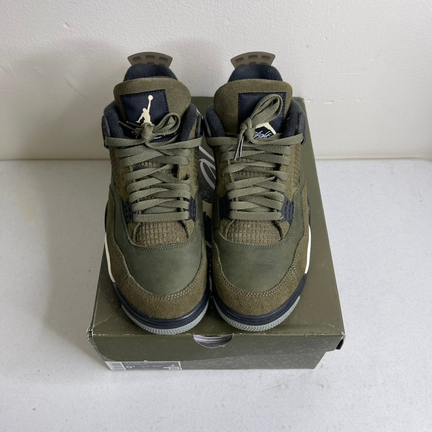 Size 9.5 - Jordan 4 Retro SE Craft Medium Olive