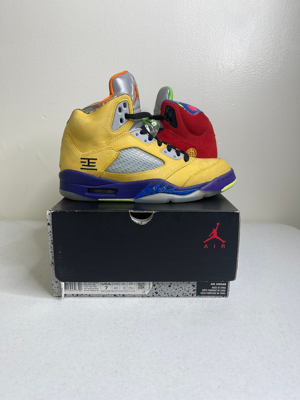 Size 7 - Jordan 5 Retro What The