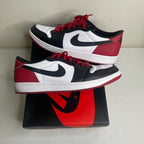 Size 13 - Jordan 1 Retro Low OG Black Toe (2023)