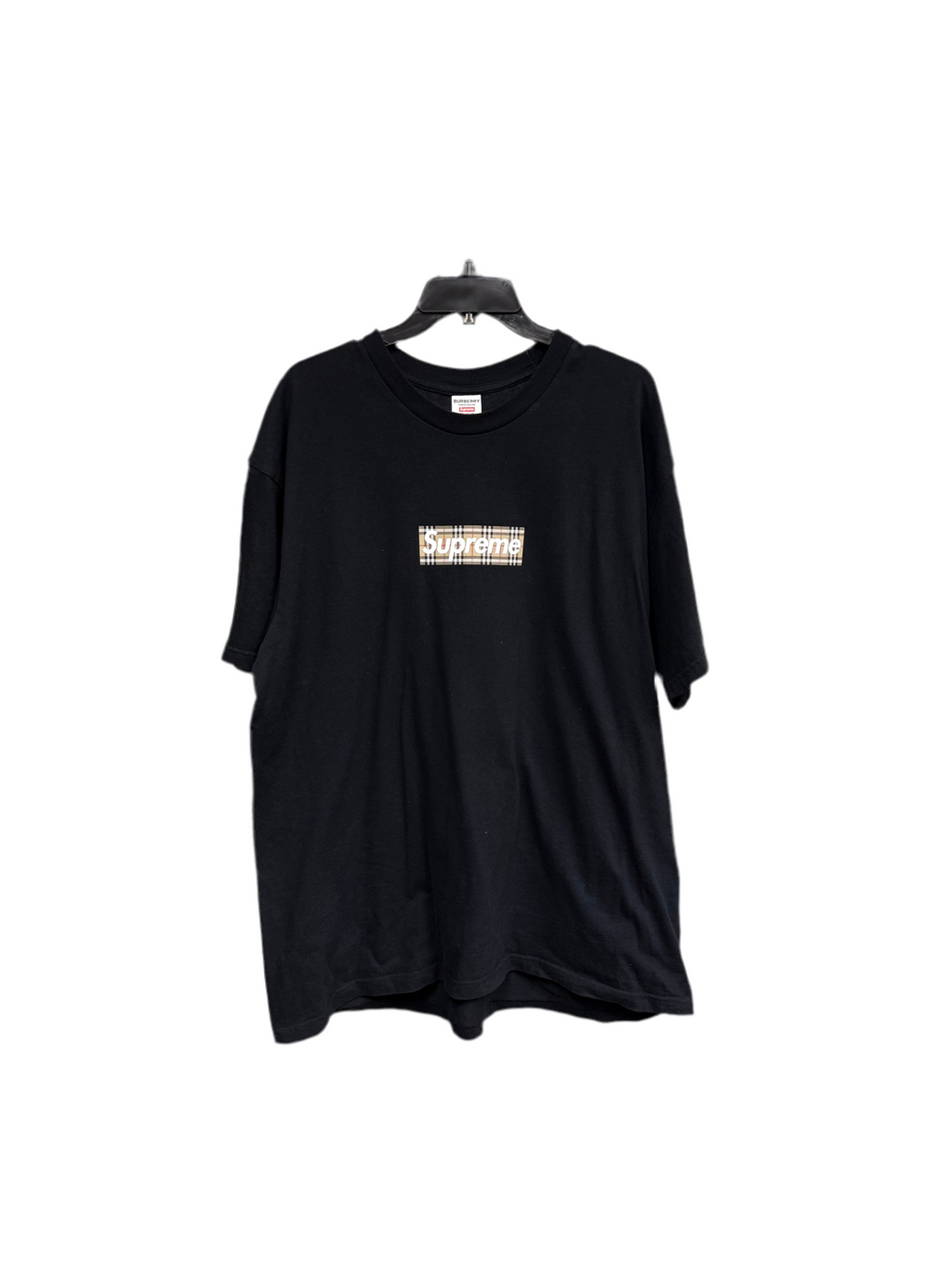Supreme Burberry Box Logo Tee
