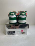 Size 9 - Nike Dunk Low Off-White Pine Green