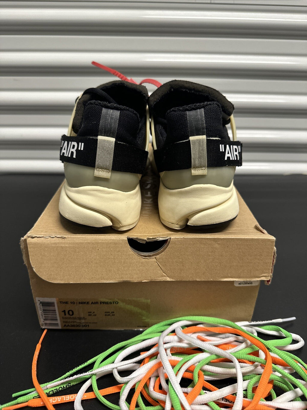 Size 10 - Nike Air Presto Off-White