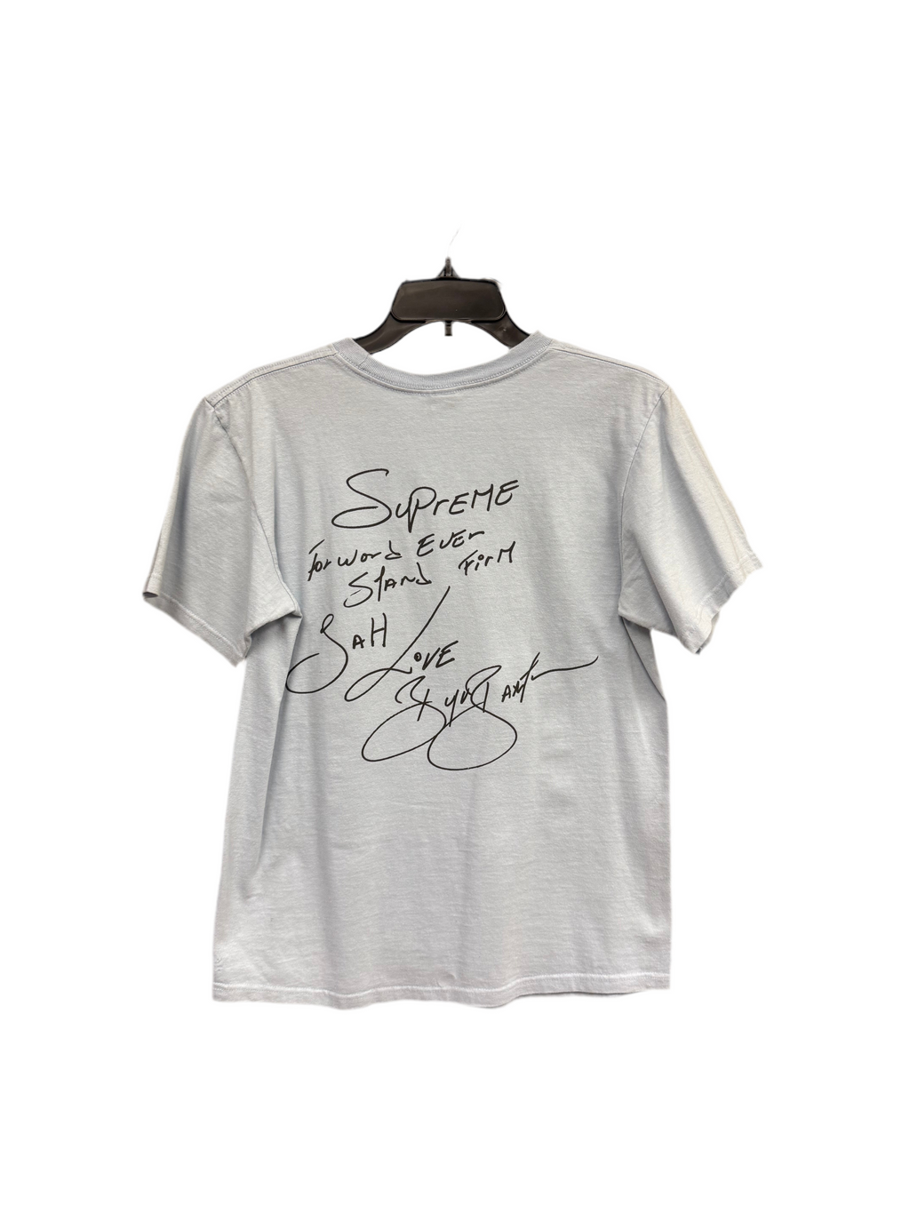 Supreme SAH love Tee Blue