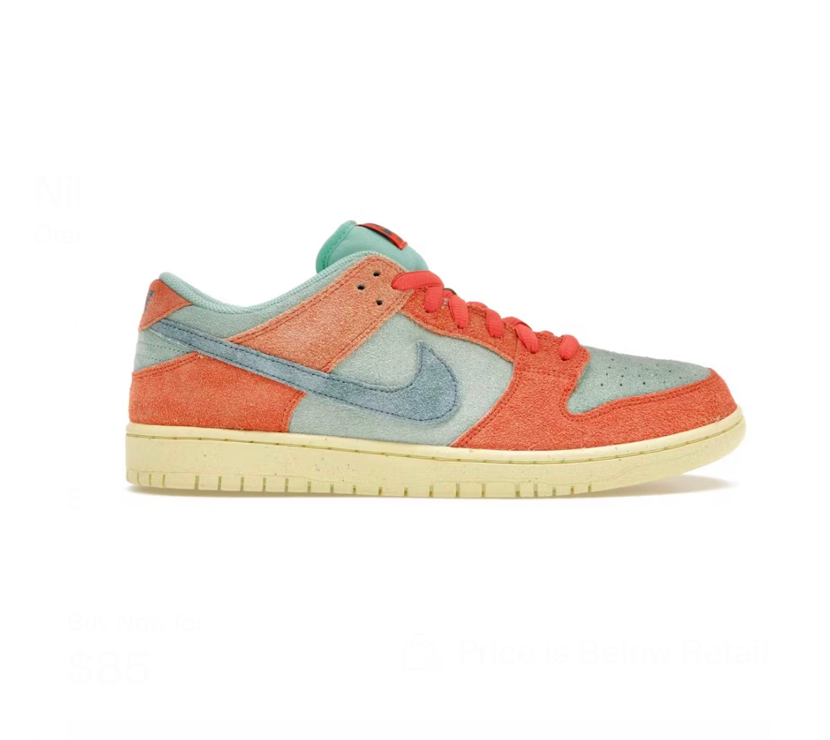 Nike SB Dunk Low Orange Emerald Rise