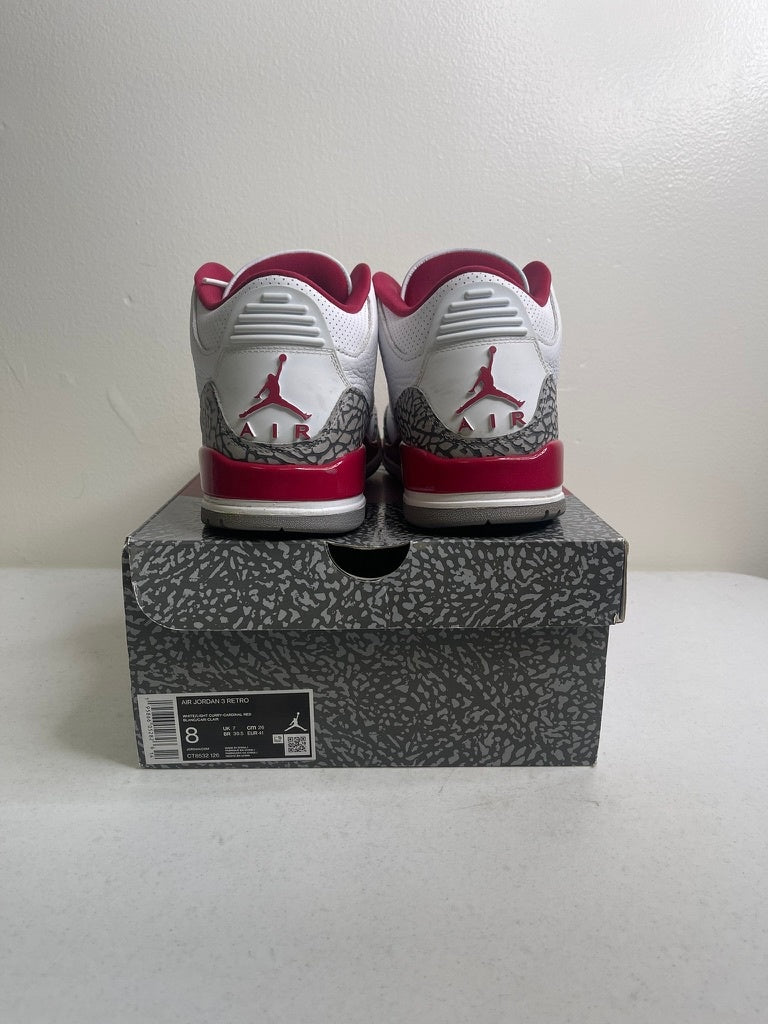 Jordan 3 Retro Cardinal Red