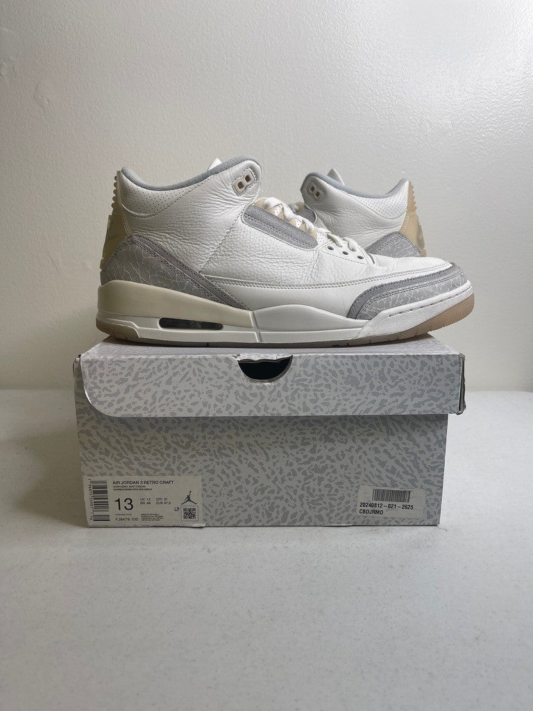 Jordan 3 Retro Craft Ivory