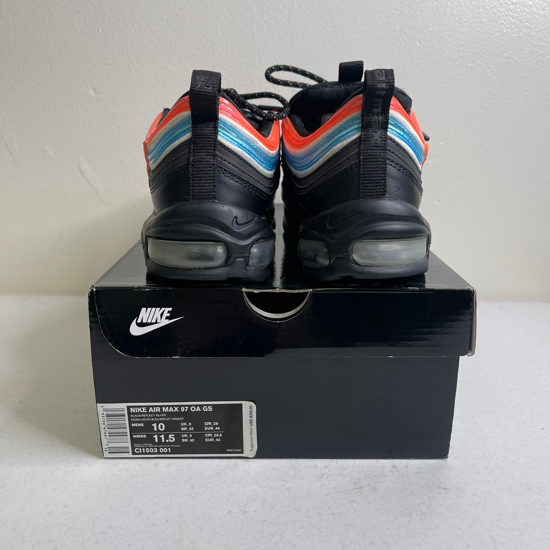 Size 10 - Nike Air Max 97 Neon Seoul