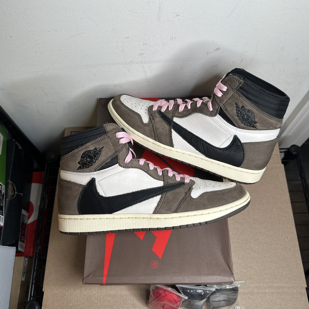 Size 11 - Jordan 1 Retro High OG SP Travis Scott Mocha