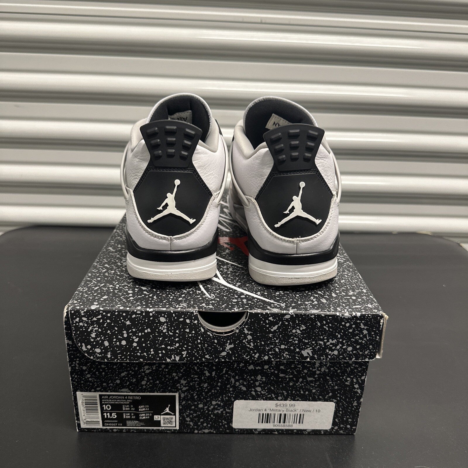 Jordan 4 Retro Military Black